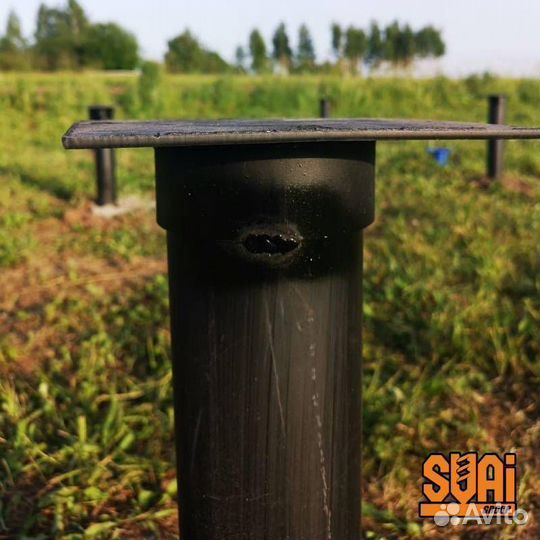 Монтаж винтовых свай