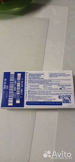 Линзы acuvue oasys astigmatism