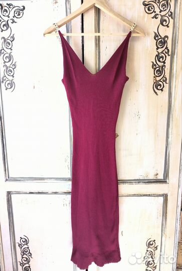 Платье трикотажное