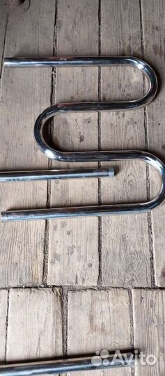Полотенцесушитель новый, из нержавеющей стали