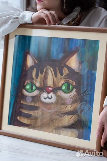 Картина «Кот, просто кот»