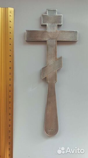 Крест требный старинный. серебро 84 пробы