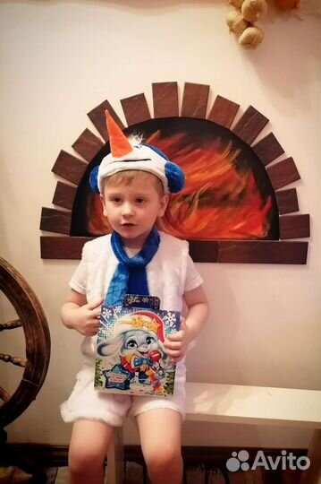 Костюм Снеговика. Р. 92-116