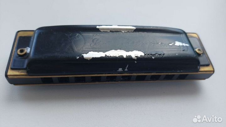 Губная гармошка hohner pro harp ms C