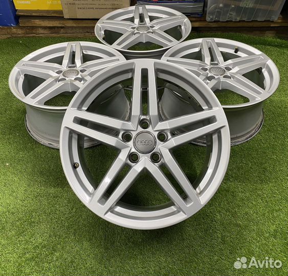 Оригинальные, литые диски Audi A6, r18, 5x112