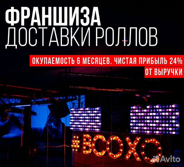 Франшиза доставки роллов, Готовый бизнес