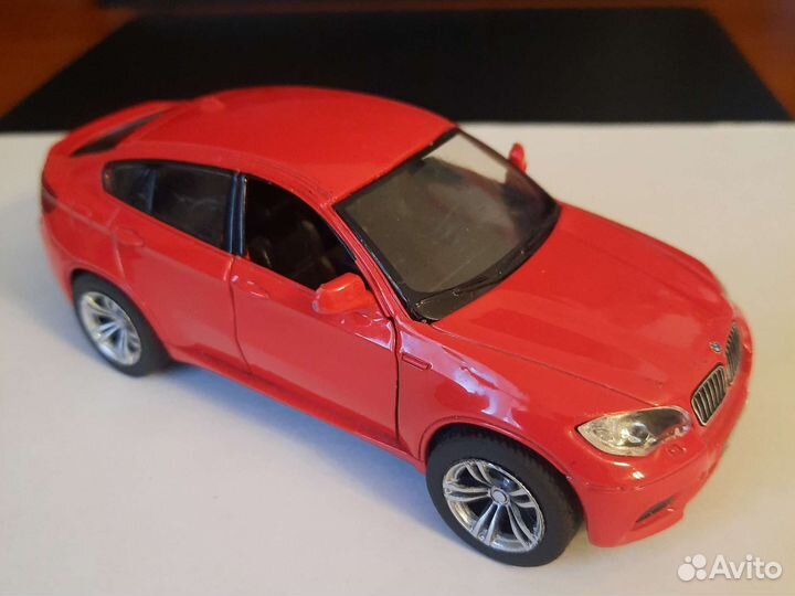 Машинки BMW X6M, 1/38