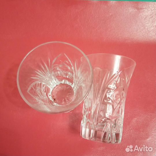 Рюмки хрустальные