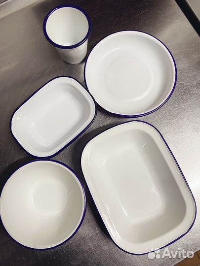 Эмалированная посуда новая