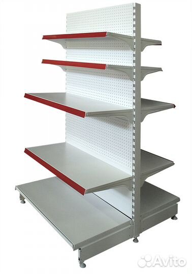 Стеллажи пристенные металлические