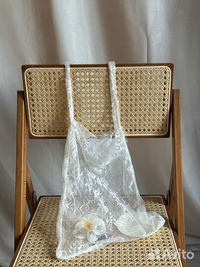 Сумка из pinterest кружевная (шопер)