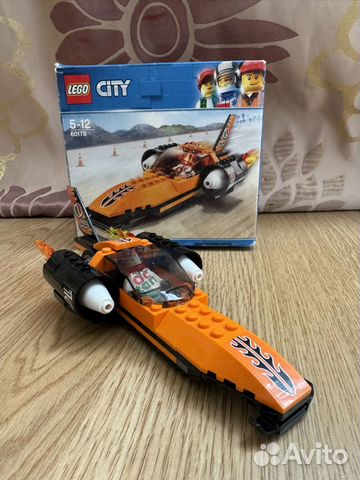 Lego City 60178 Конструктор Гоночный автомобиль