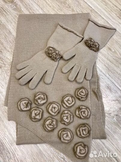 Шарф и перчатки