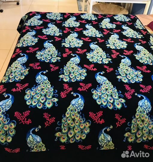 Плед из шинилла Peacock Германия Feiler