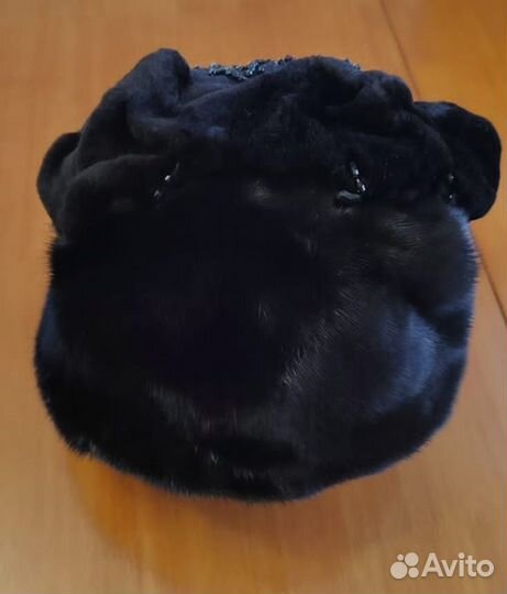 Шапка норковая женская новая