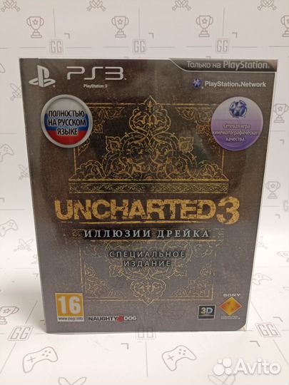 Uncharted 3 Специальное издание для PS3