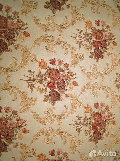 Мебельная ткань жаккард Букет