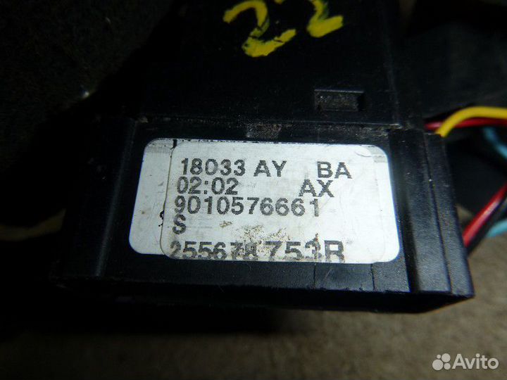 Переключатель поворотов подрулевой renault duster