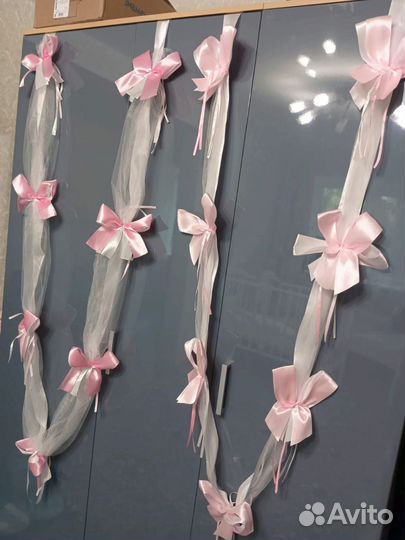 Украшение свадебное на машину