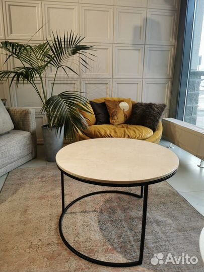 Журнальный стол из камня под заказ