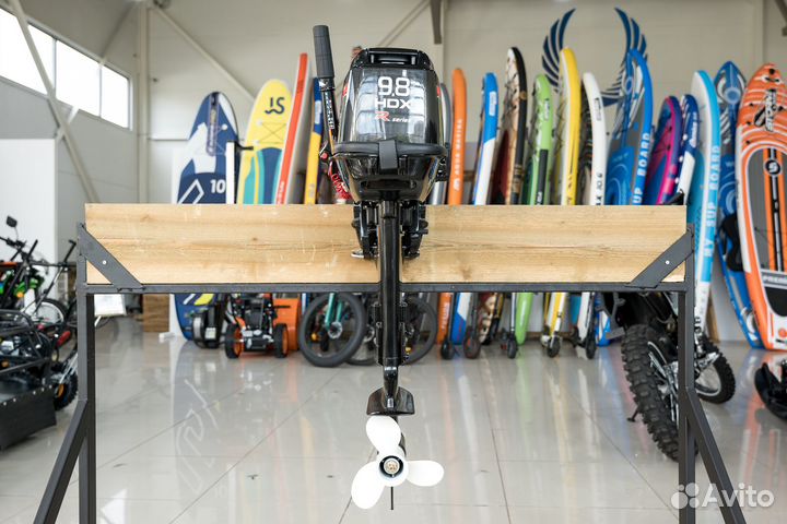 Лодочный мотор HDX T 9.8 BMS витрина