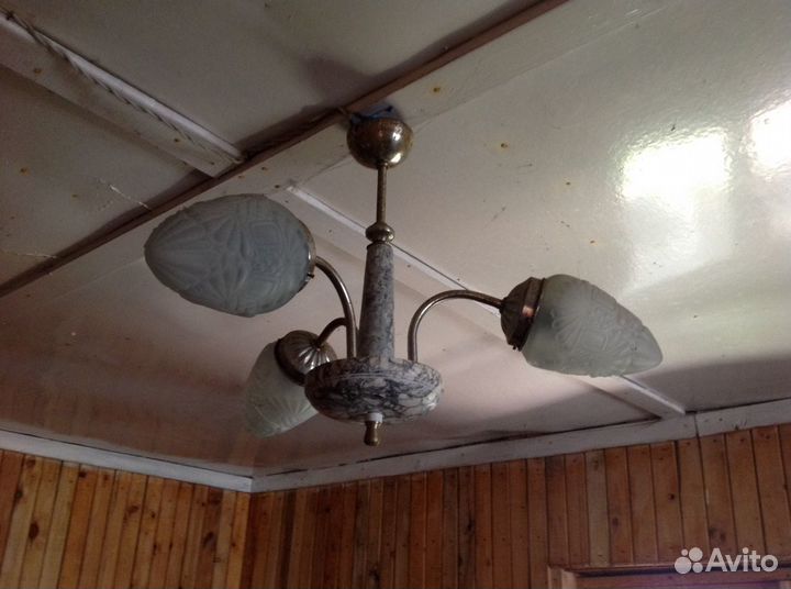 Люстра мрамор сталинский ампир