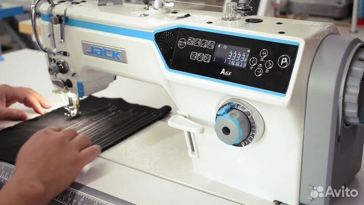 Промышленная швейная машина Jack JK-A6F со столом