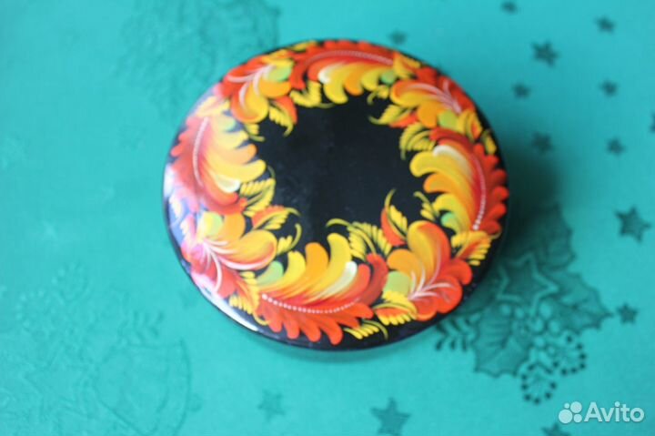 Шкатулка папье - маше. СССР