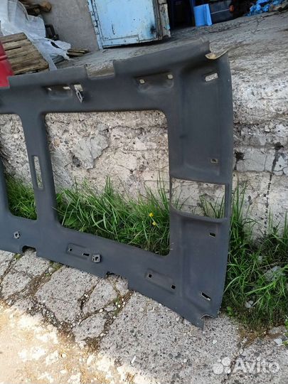 Черный полоток (под панораму) Audi Q7