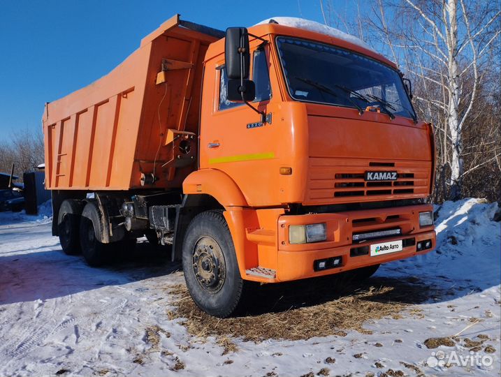 Самосвал 20 м³ КАМАЗ 6520, 2009