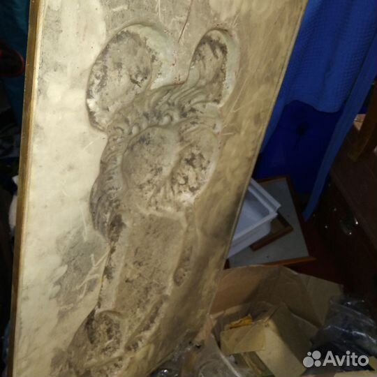 Плакат Пластик СССР Олимпиада 80 Редкий Объемный