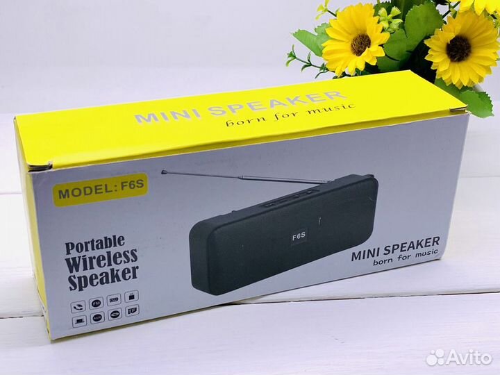 Портативная колонка bluetooth F6S