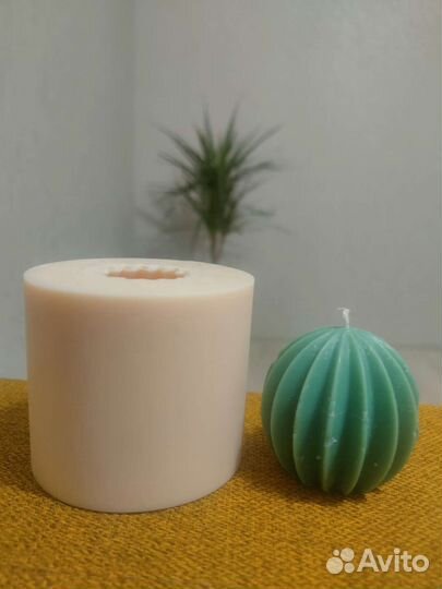 Силиконовые формы (молды) для свечей и аромасаше