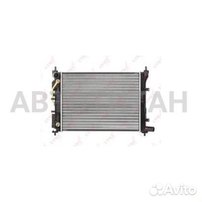 Радиатор охлаждения сборный AT hyundai Solaris II