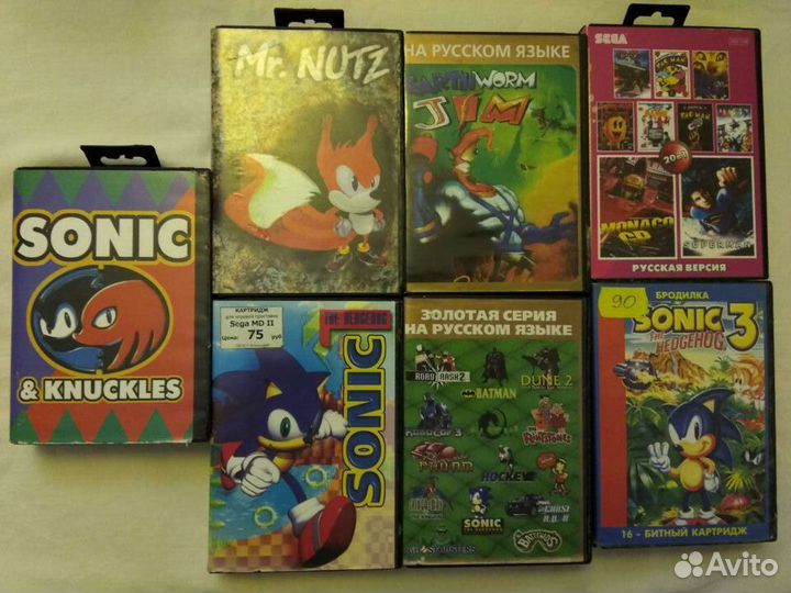 Игры для sega из 90-х