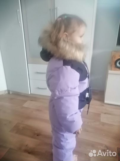Зимний комбинезон для девочки