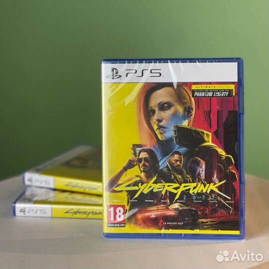 Диск Cyberpunk 2077 Ultimate Edition для PS5