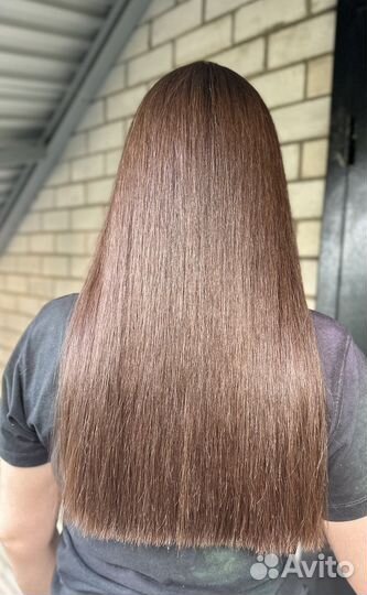 Ботокс для волос, кератиновое выпрямление волос