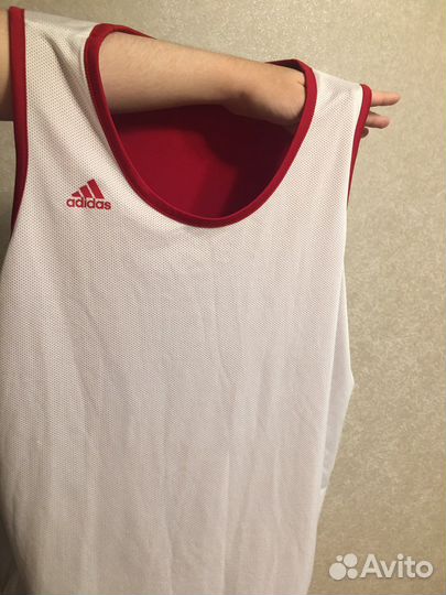 Adidas баскетбольная джерси двусторонняя