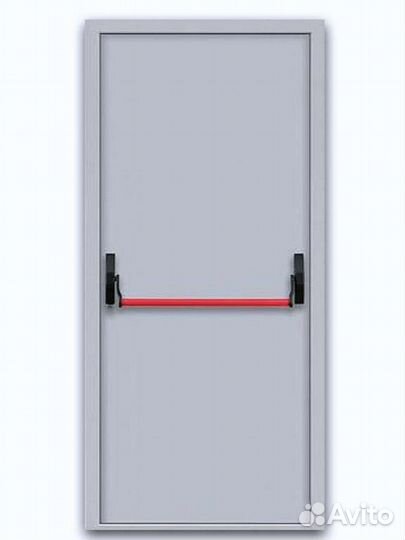 Противопожарная дверь с системой Антипаника EI60