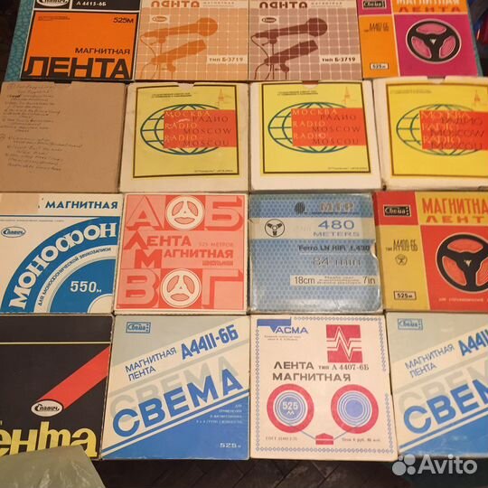 Катушки,аудиокассеты\хром,студи\ чистые