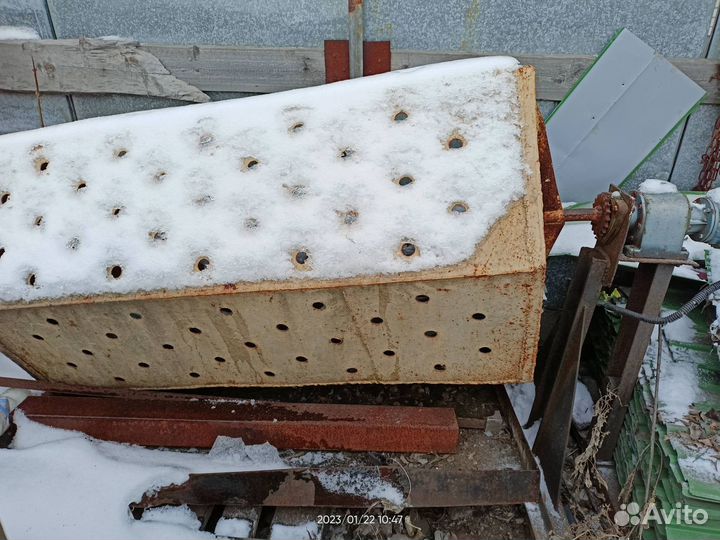 Установка измельчения металлической стружки