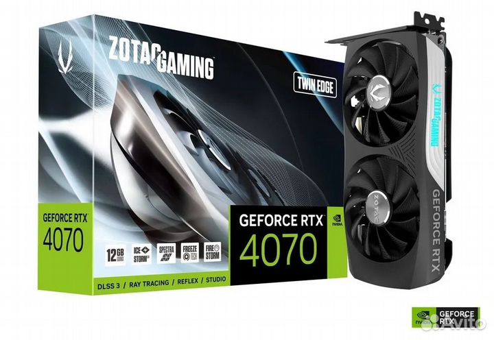 Видеокарты nvidia RTX4070 и другие