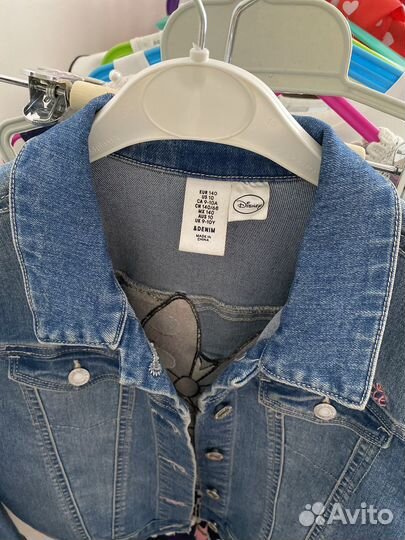 Джинсовая куртка hm для девочки