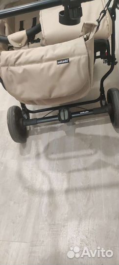 Коляска для двойни 3 в 1 микадо