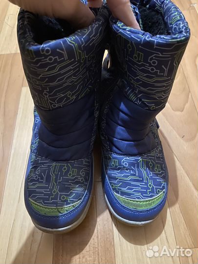 Сапоги демисезонные/зимние 30 размер