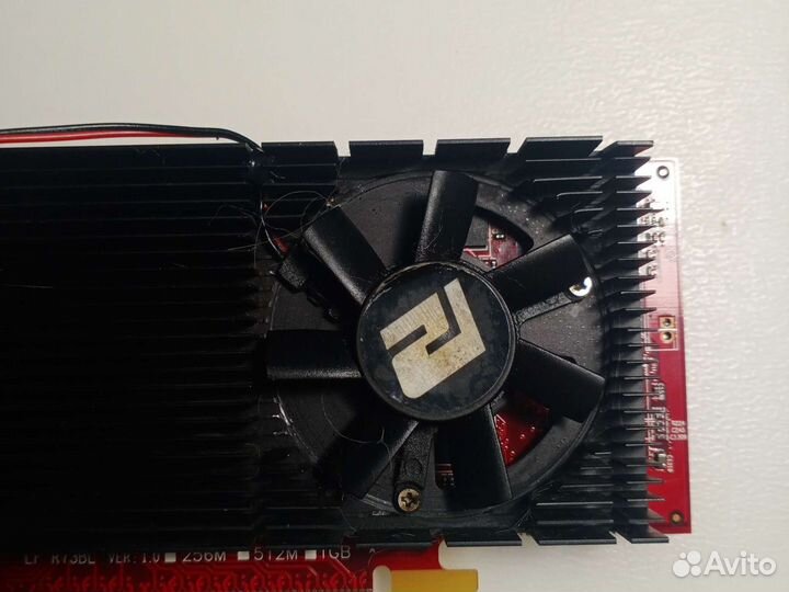 Видеокарта PowerColor Radeon HD 4650 не рабочая