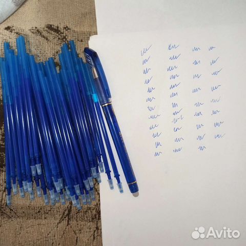 Стираемая ручка со стержнями