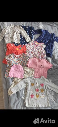Детские вещи пакетом для девочки 86р