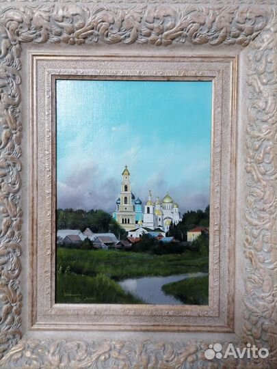 Картина маслом на холсте ручная работа